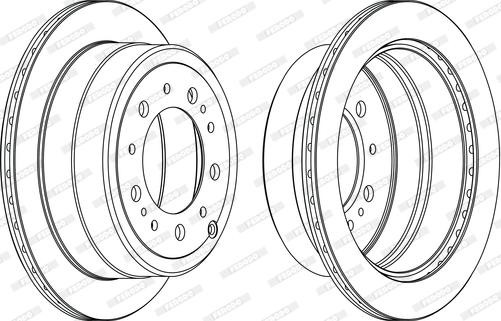 Ferodo DDF1597C-1-D - Discofreno autozon.pro