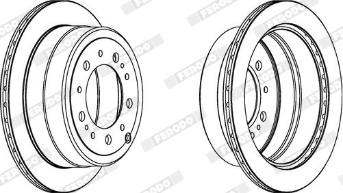 Ferodo DDF1597X - Discofreno autozon.pro