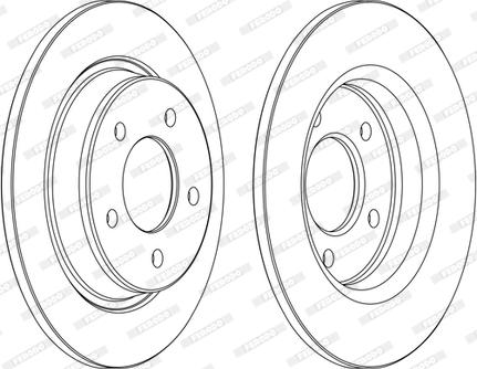 Ferodo DDF1546C - Discofreno autozon.pro