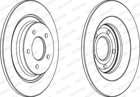 Ferodo DDF1547 - Discofreno autozon.pro