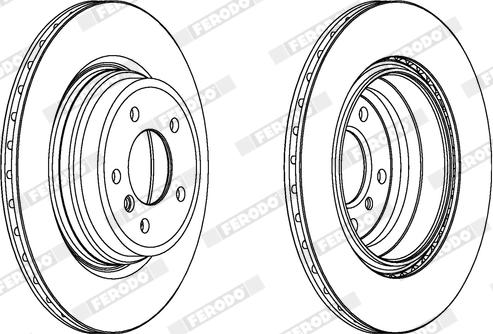 Ferodo DDF1550X - Discofreno autozon.pro