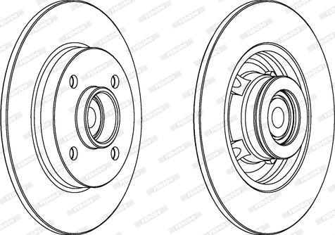 Ferodo DDF156-1 - Discofreno autozon.pro