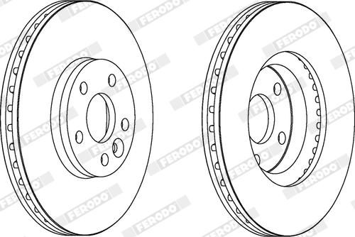 Ferodo DDF1567X - Discofreno autozon.pro