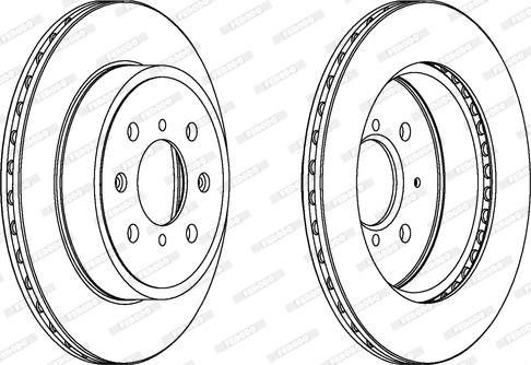 Ferodo DDF1509C - Discofreno autozon.pro