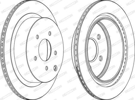 Ferodo DDF1506C-1-D - Discofreno autozon.pro