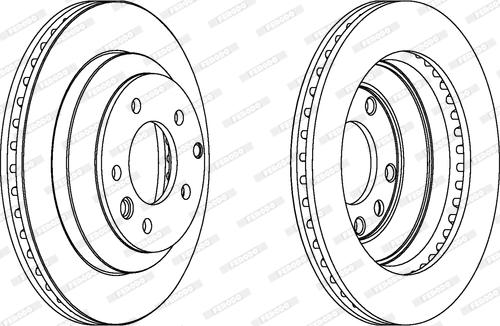 Ferodo DDF1580C - Discofreno autozon.pro