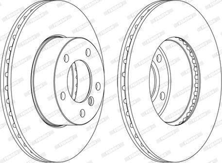 Ferodo DDF1536C-D - Discofreno autozon.pro