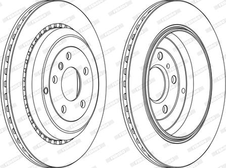 Ferodo DDF1531C-D - Discofreno autozon.pro