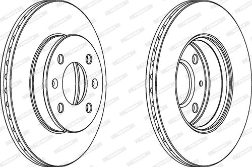 Ferodo DDF1529C - Discofreno autozon.pro