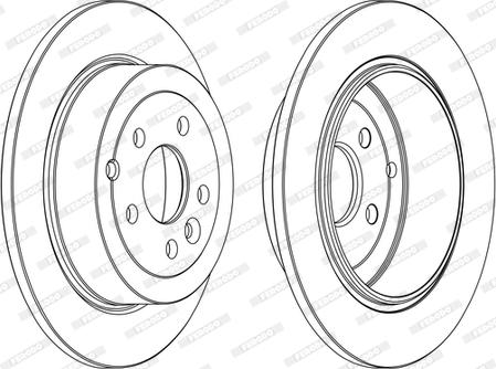 Ferodo DDF1578C-1-D - Discofreno autozon.pro