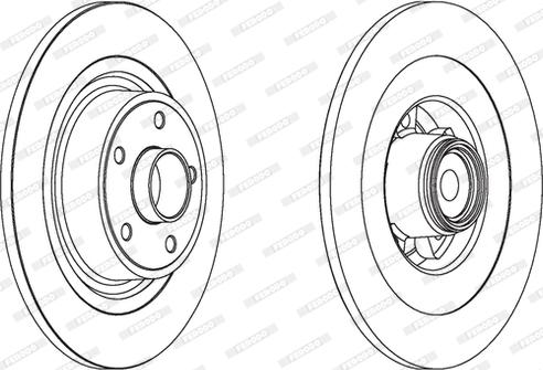 Ferodo DDF1654 - Discofreno autozon.pro