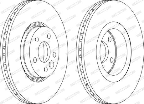 Ferodo DDF1607C-D - Discofreno autozon.pro