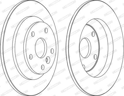 Ferodo DDF1616C-D - Discofreno autozon.pro