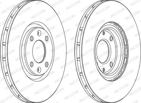 Ferodo DDF1676C-D - Discofreno autozon.pro