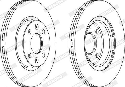 Ferodo DDF1096X - Discofreno autozon.pro