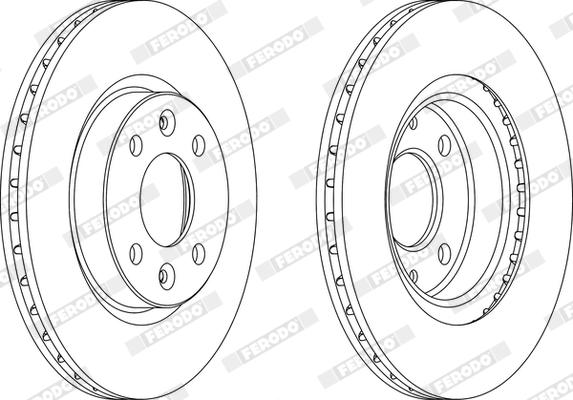 Ferodo DDF1096X - Discofreno autozon.pro