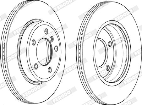 Ferodo DDF1066X - Discofreno autozon.pro