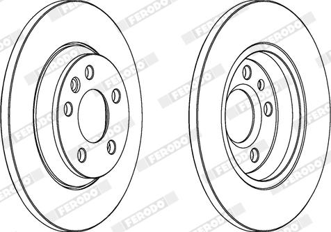 Ferodo DDF1158X - Discofreno autozon.pro