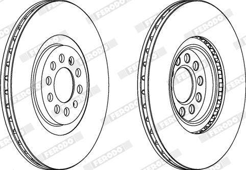 Ferodo DDF1118X - Discofreno autozon.pro