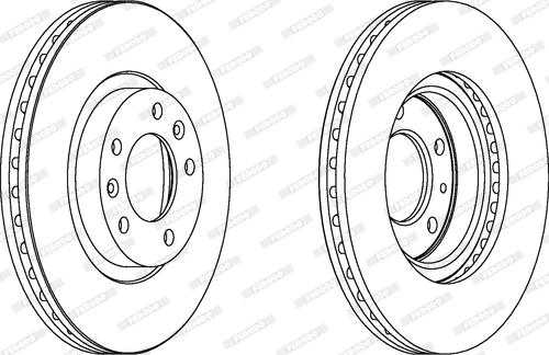 Ferodo DDF1132C - Discofreno autozon.pro