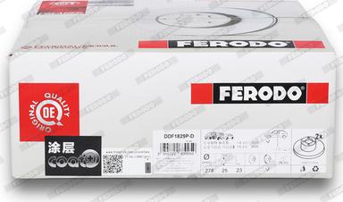 Ferodo DDF1829P-D - Discofreno autozon.pro