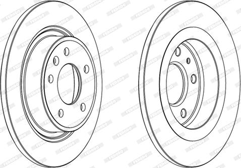 Ferodo DDF1871C-D - Discofreno autozon.pro