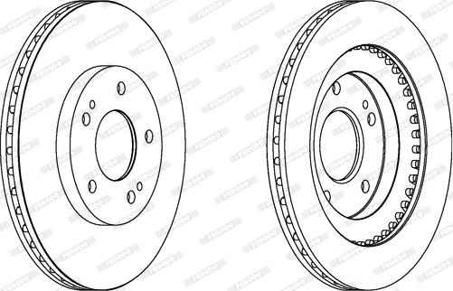 Ferodo DDF1399 - Discofreno autozon.pro