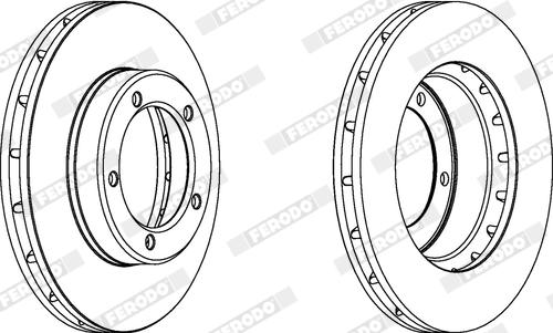 Ferodo DDF1211X - Discofreno autozon.pro