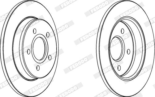 Ferodo DDF1226X - Discofreno autozon.pro