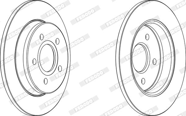 Ferodo DDF1226X - Discofreno autozon.pro