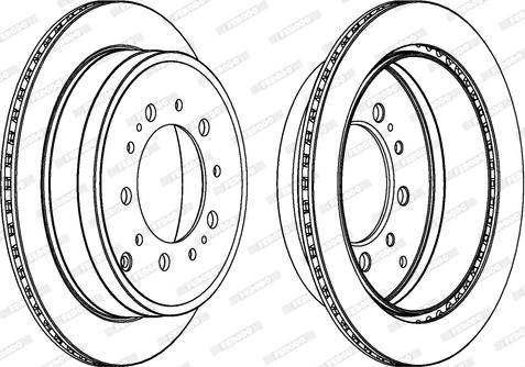 Ferodo DDF1799 - Discofreno autozon.pro