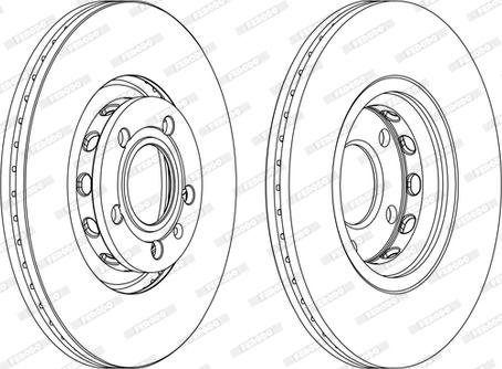 Ferodo DDF1707C-D - Discofreno autozon.pro