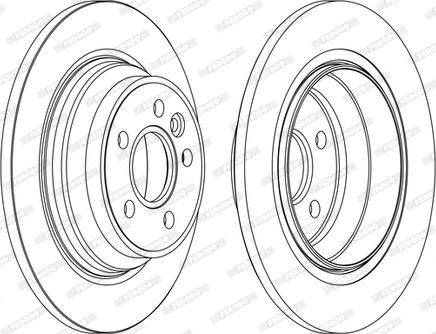 Ferodo DDF1719C-1-D - Discofreno autozon.pro