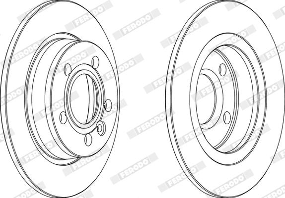 Ferodo DDF847X - Discofreno autozon.pro