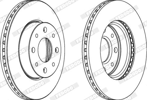 Ferodo DDF888X - Discofreno autozon.pro