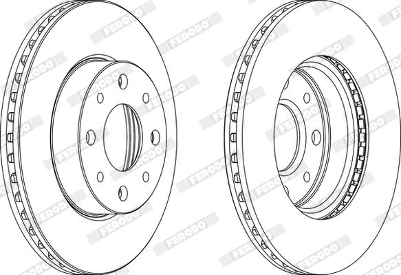 Ferodo DDF888X - Discofreno autozon.pro