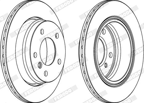 Ferodo DDF831X - Discofreno autozon.pro