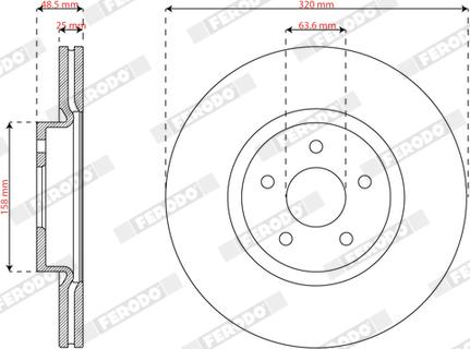 Ferodo DDF2962 - Discofreno autozon.pro