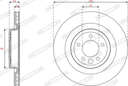 Ferodo DDF2631C-1 - Discofreno autozon.pro