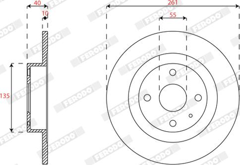 Ferodo DDF2162 - Discofreno autozon.pro