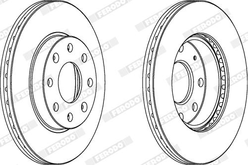 Ferodo DDF2336X - Discofreno autozon.pro