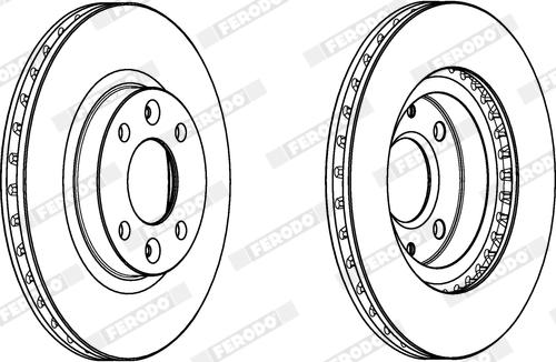 Ferodo DDF2327 - Discofreno autozon.pro