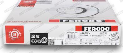 Ferodo DDF2299C-1-D - Discofreno autozon.pro