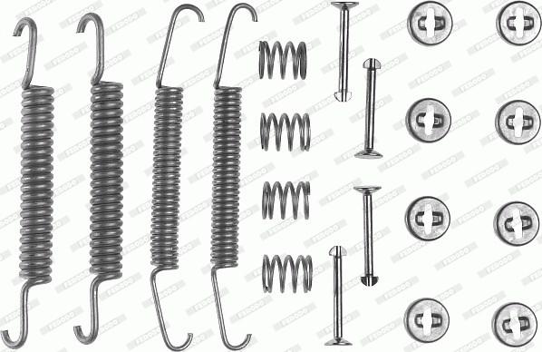 Ferodo FBA9 - Kit accessori, Ganasce freno autozon.pro