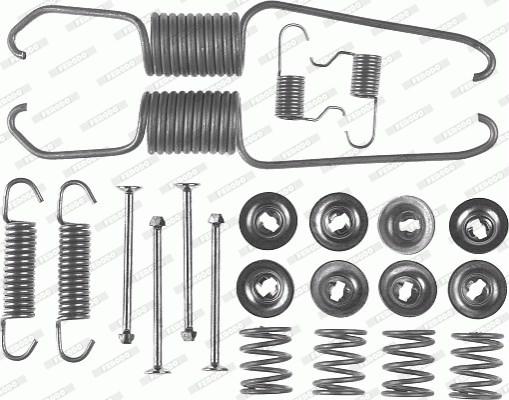 Ferodo FBA61 - Kit accessori, Ganasce freno autozon.pro