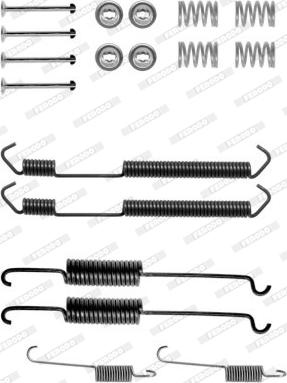 Ferodo FBA151 - Kit accessori, Ganasce freno autozon.pro