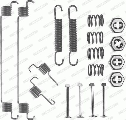 Ferodo FBA126 - Kit accessori, Ganasce freno autozon.pro