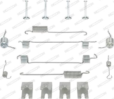 Ferodo FBA82 - Kit accessori, Ganasce freno autozon.pro