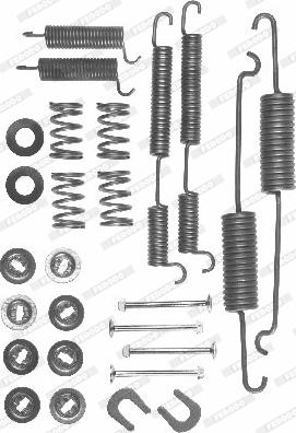 Ferodo FBA87 - Kit accessori, Ganasce freno autozon.pro