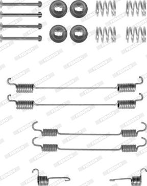 Ferodo FBA211 - Kit accessori, Ganasce freno autozon.pro